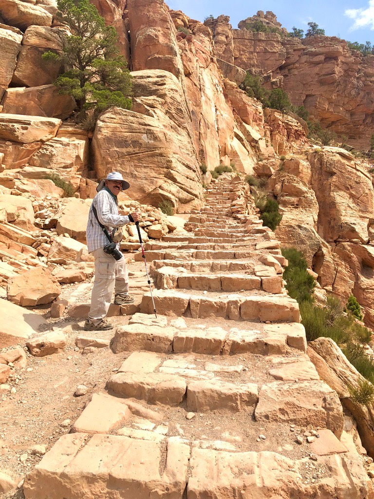 It Is Truly Easier Climbing Up